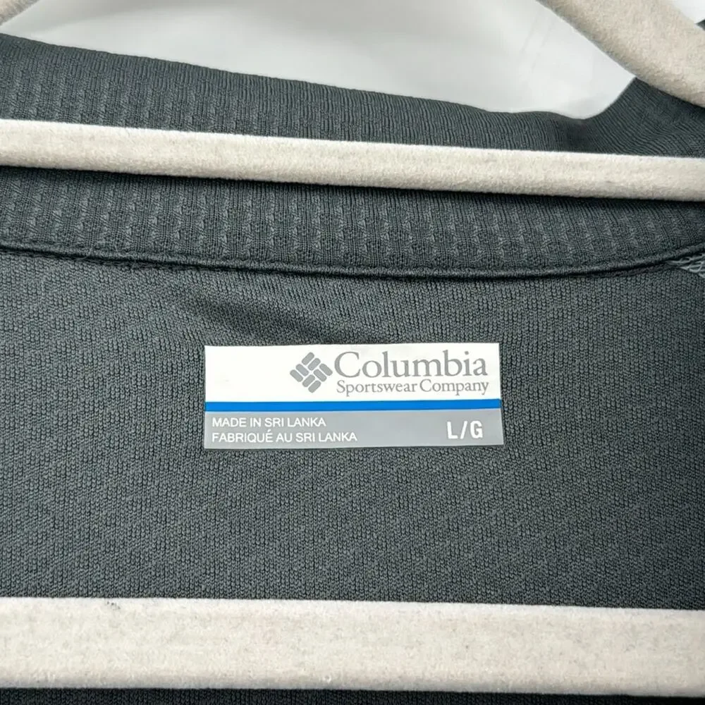 Columbia grey 1/4 quarter zip pullover
